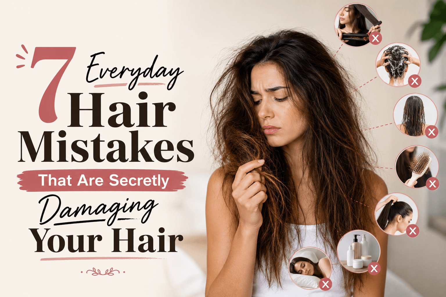 7 Everyday Hair Mistakes That Are Secretly Damaging Your Hair