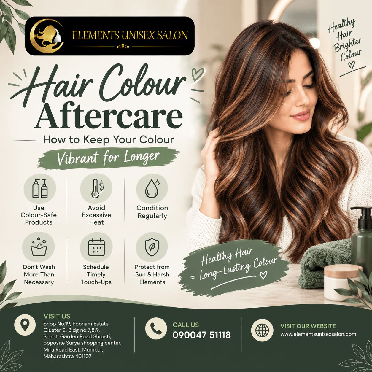 Hair Colour Aftercare Tips to Keep Colour Vibrant